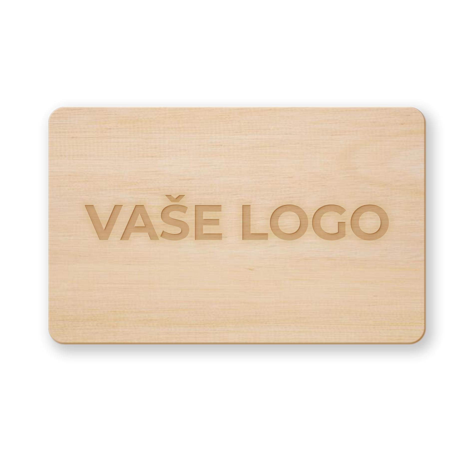 Drevená karta Benly detail